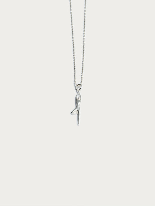 Yoga Tree Charm Necklace