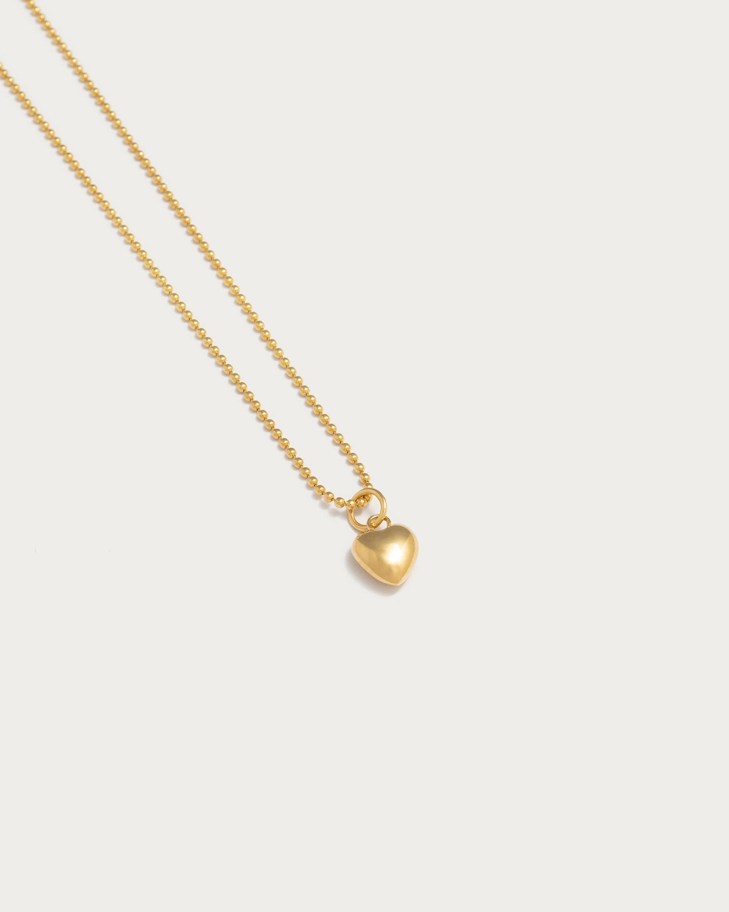 Small Gold Heart Necklace LAST PIECES