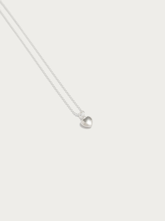 50% OFF Small Silver Heart Necklace