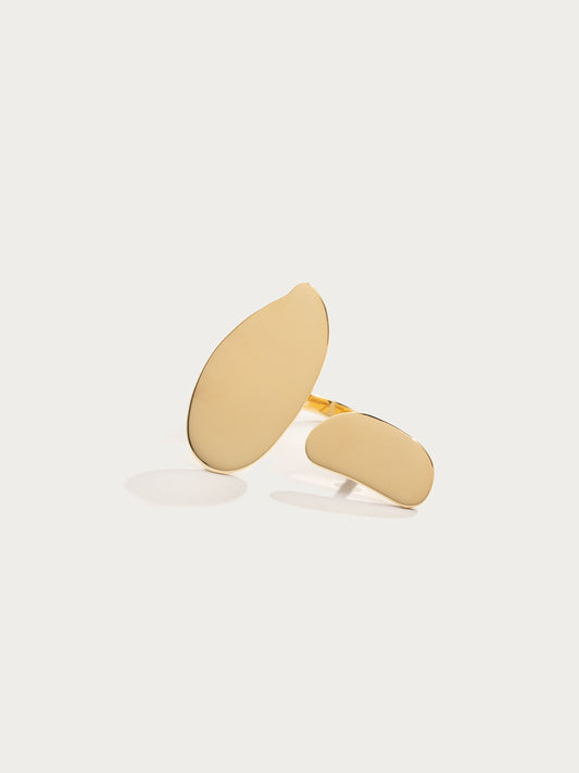 Gold Boulder Ring