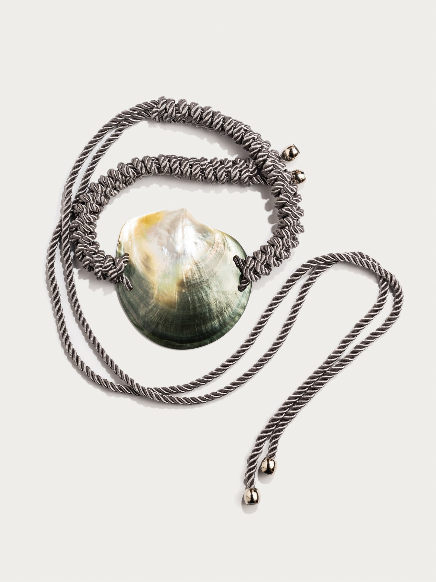Shell Belt - Ash Gray