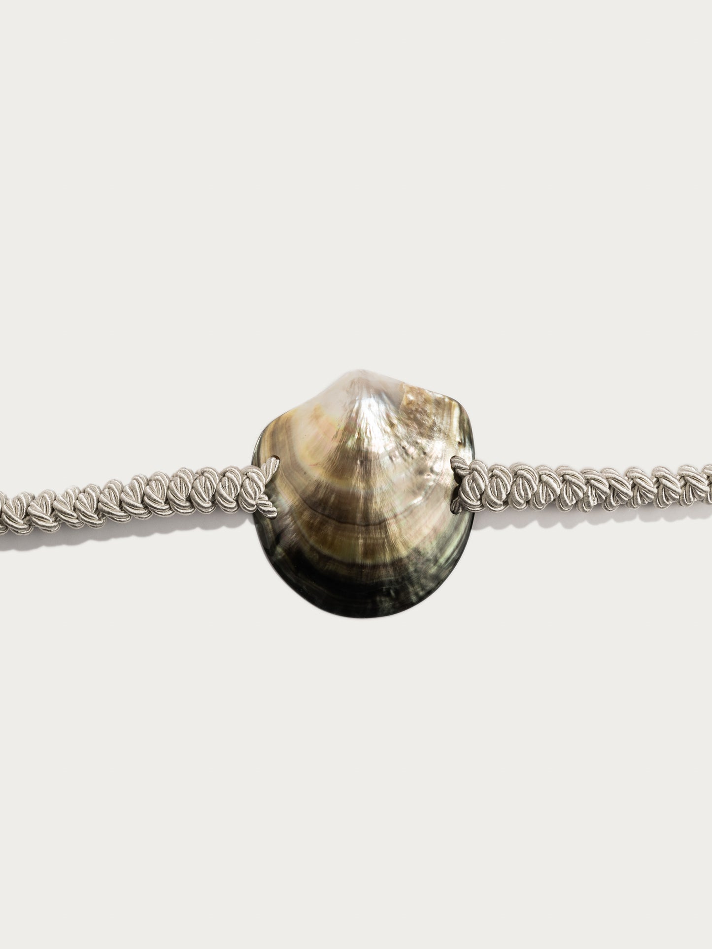 Shell Belt - White Mist