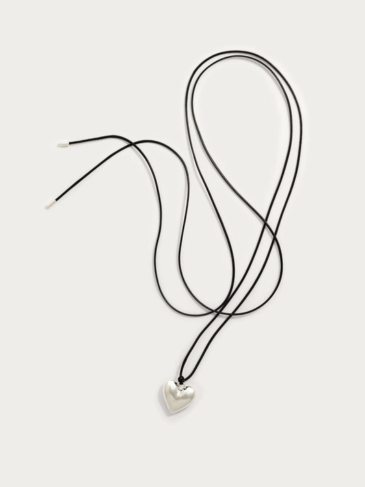 Silver Heart Pendant LAST PIECE