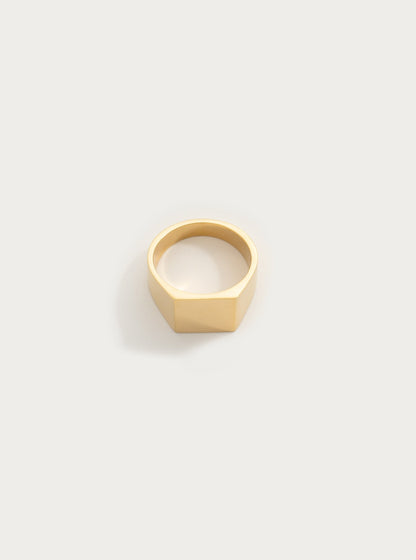 50 % OFF Gold Signet Ring