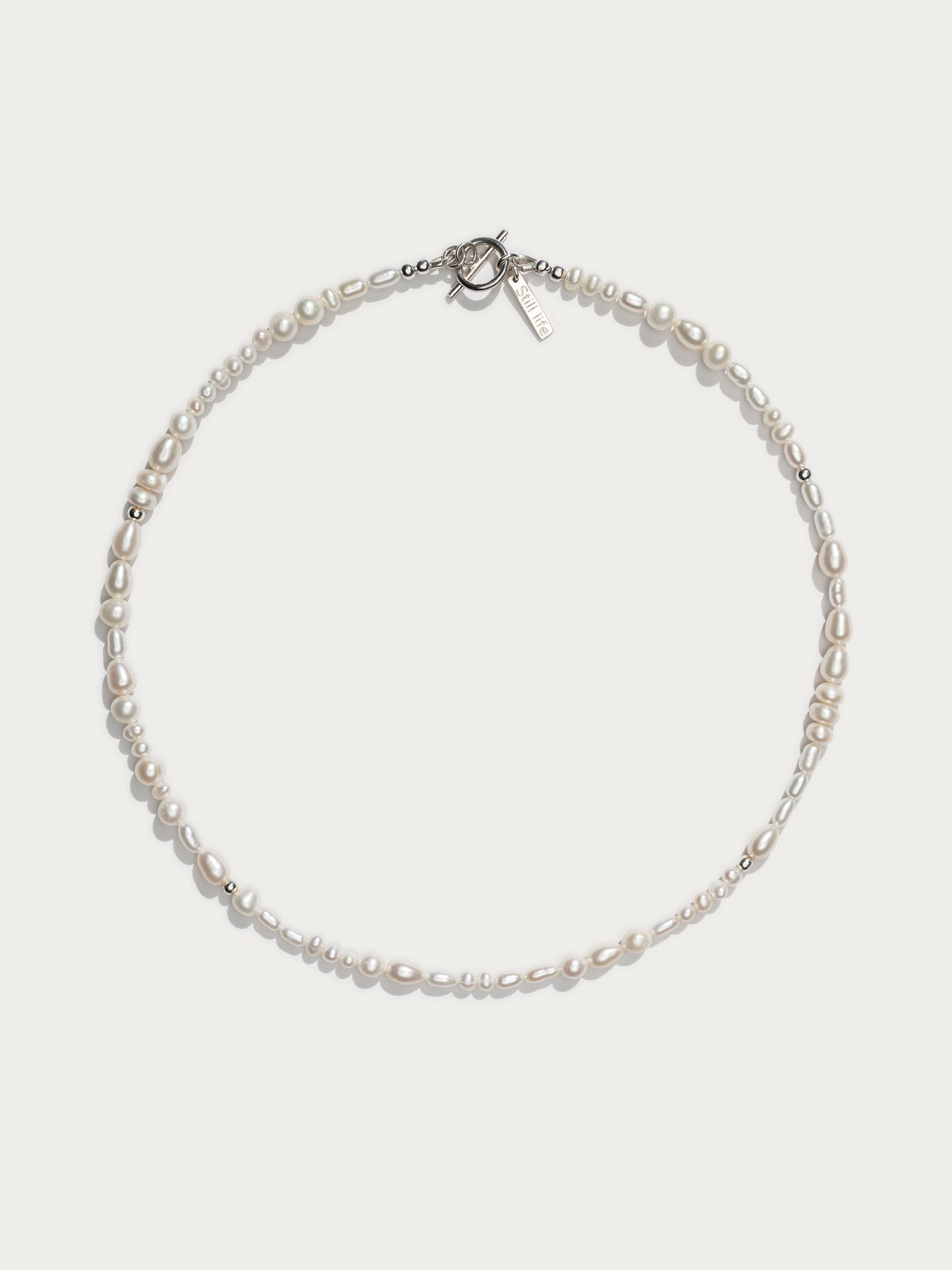 Freshwater Pearl Ligne Necklace