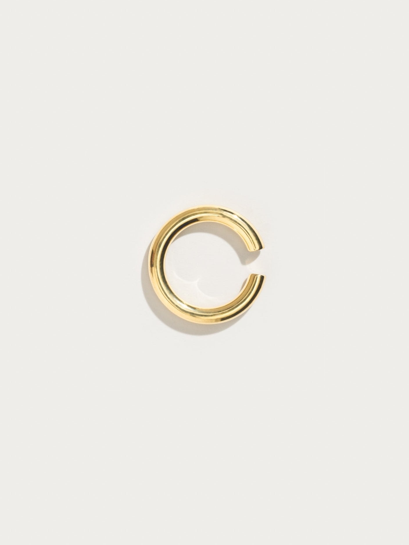 Gold C- Ear Cuff