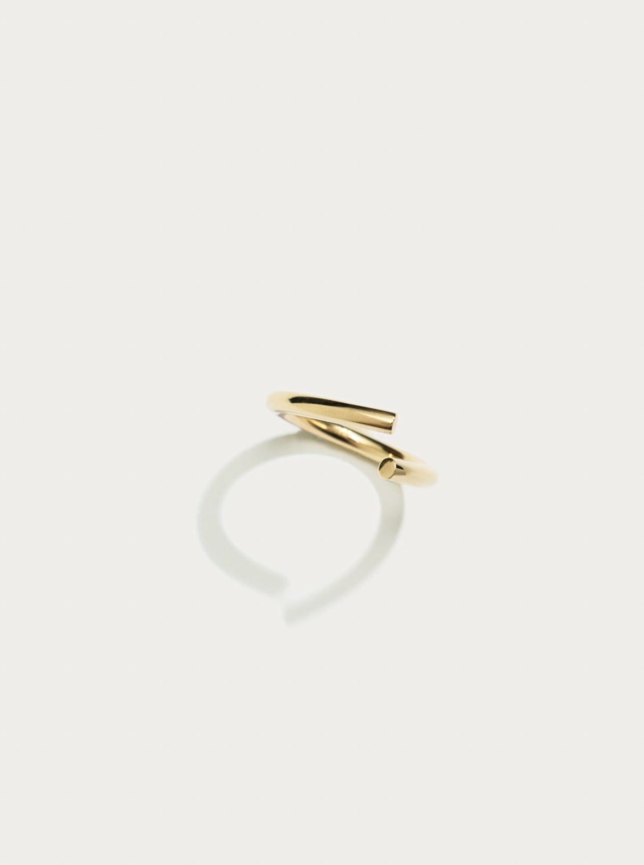 60% OFF Gold Stem Ring: LAST PIECES