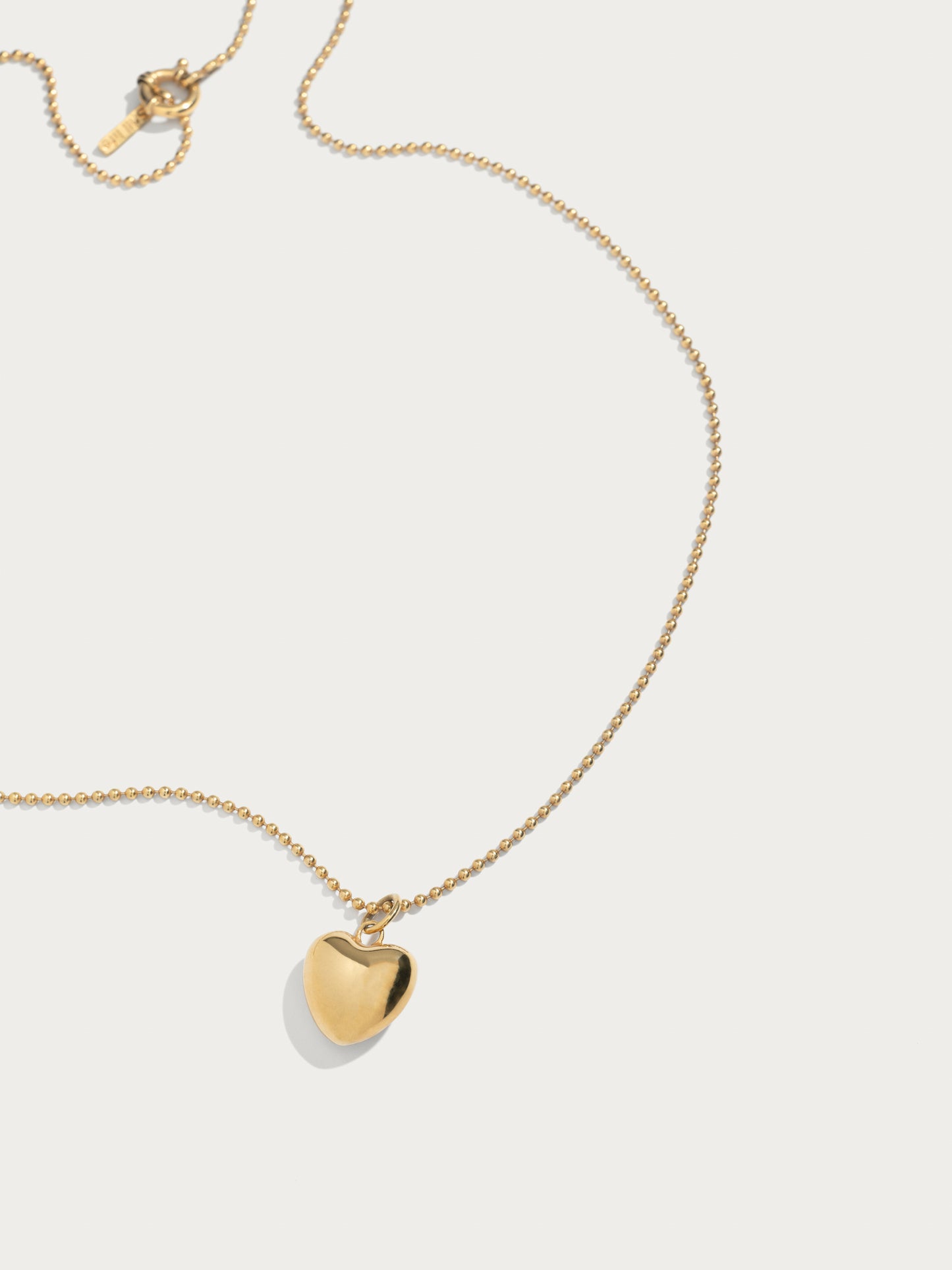 50% OFF Big Golden Heart Necklace LAST PIECE