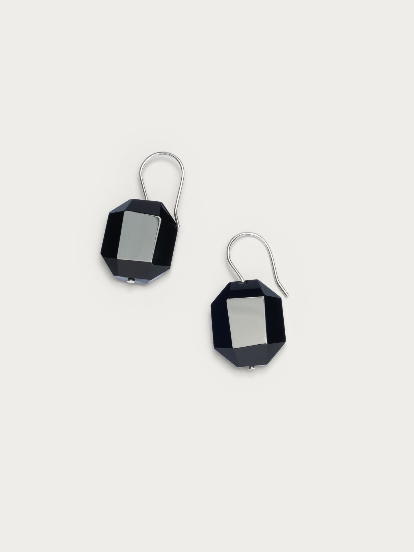 Crystal Black Earrings