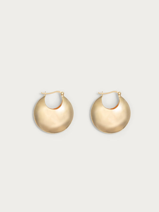 Puffy Basket Hoops Gold