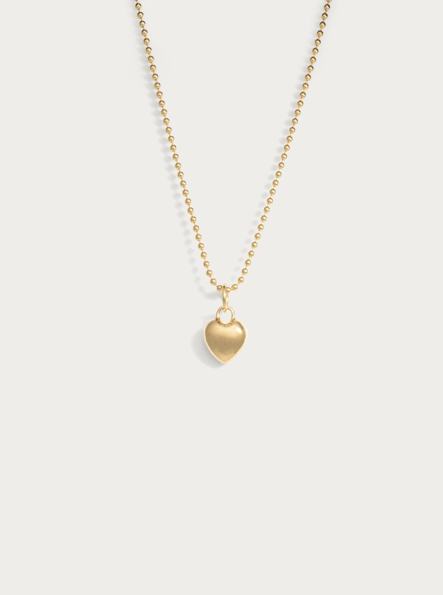 Small Gold Heart Necklace