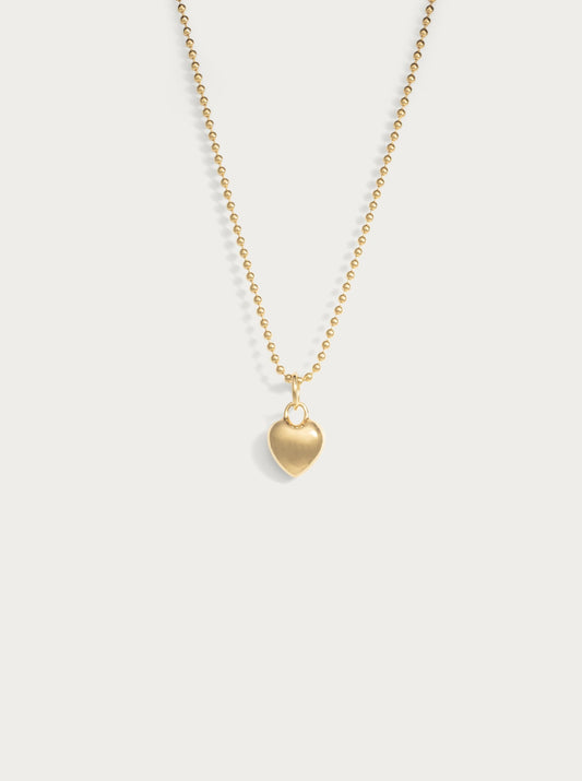 50% OFF Small Gold Heart Necklace