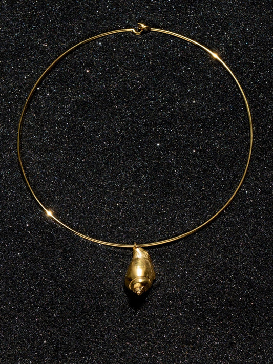Atoll Shell Choker Pendant
