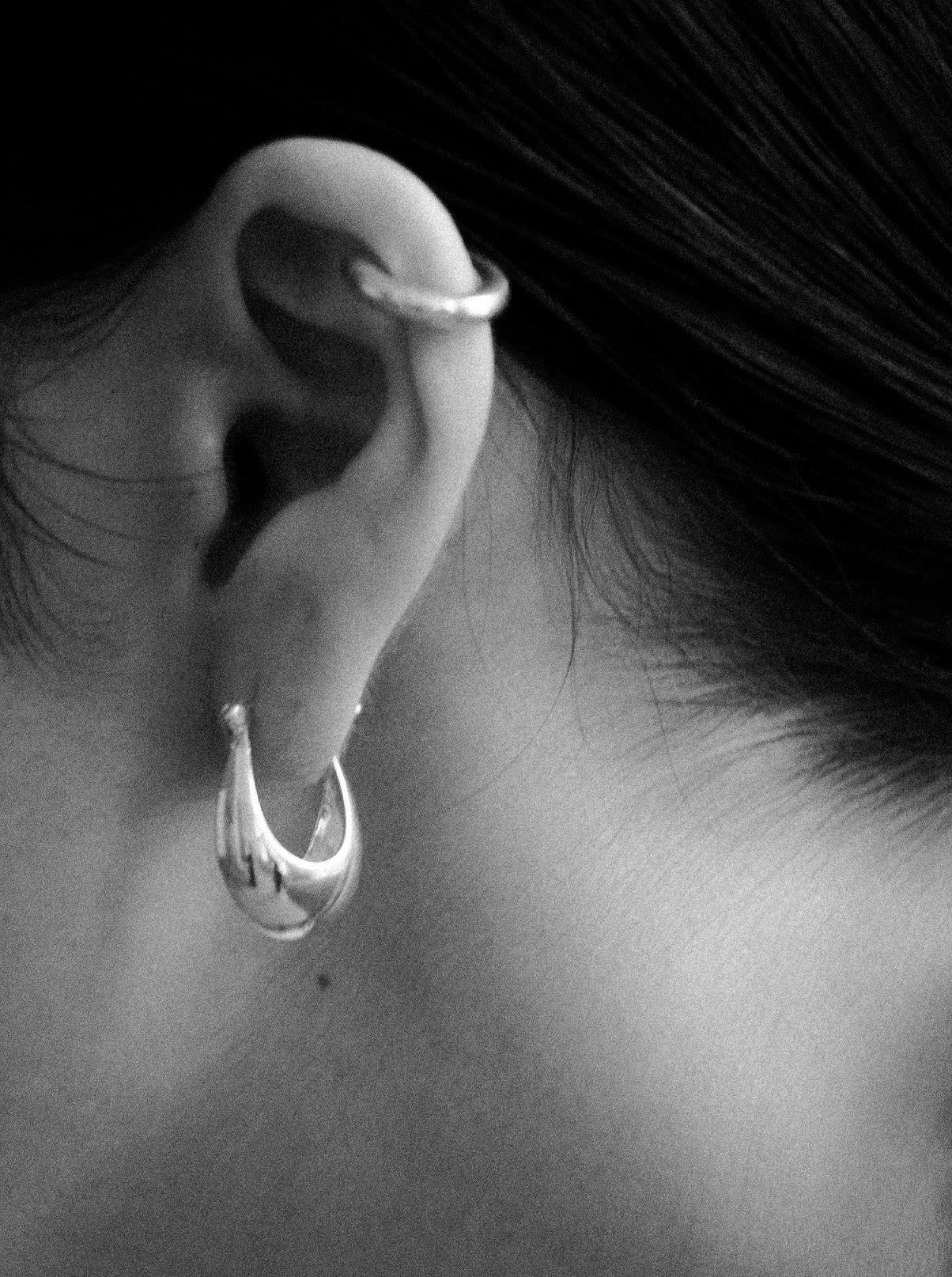 Silver Gondola Earrings