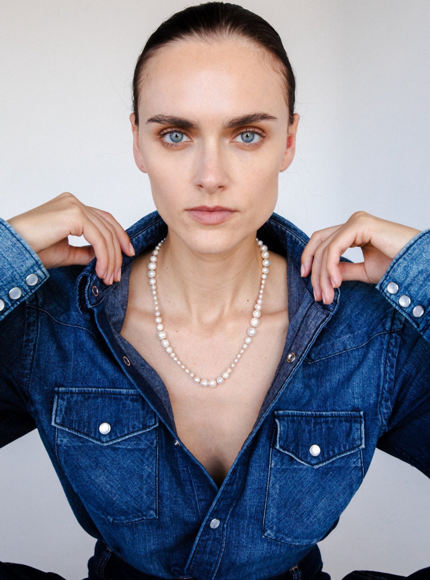 Freshwater Pearl Necklace - Nude