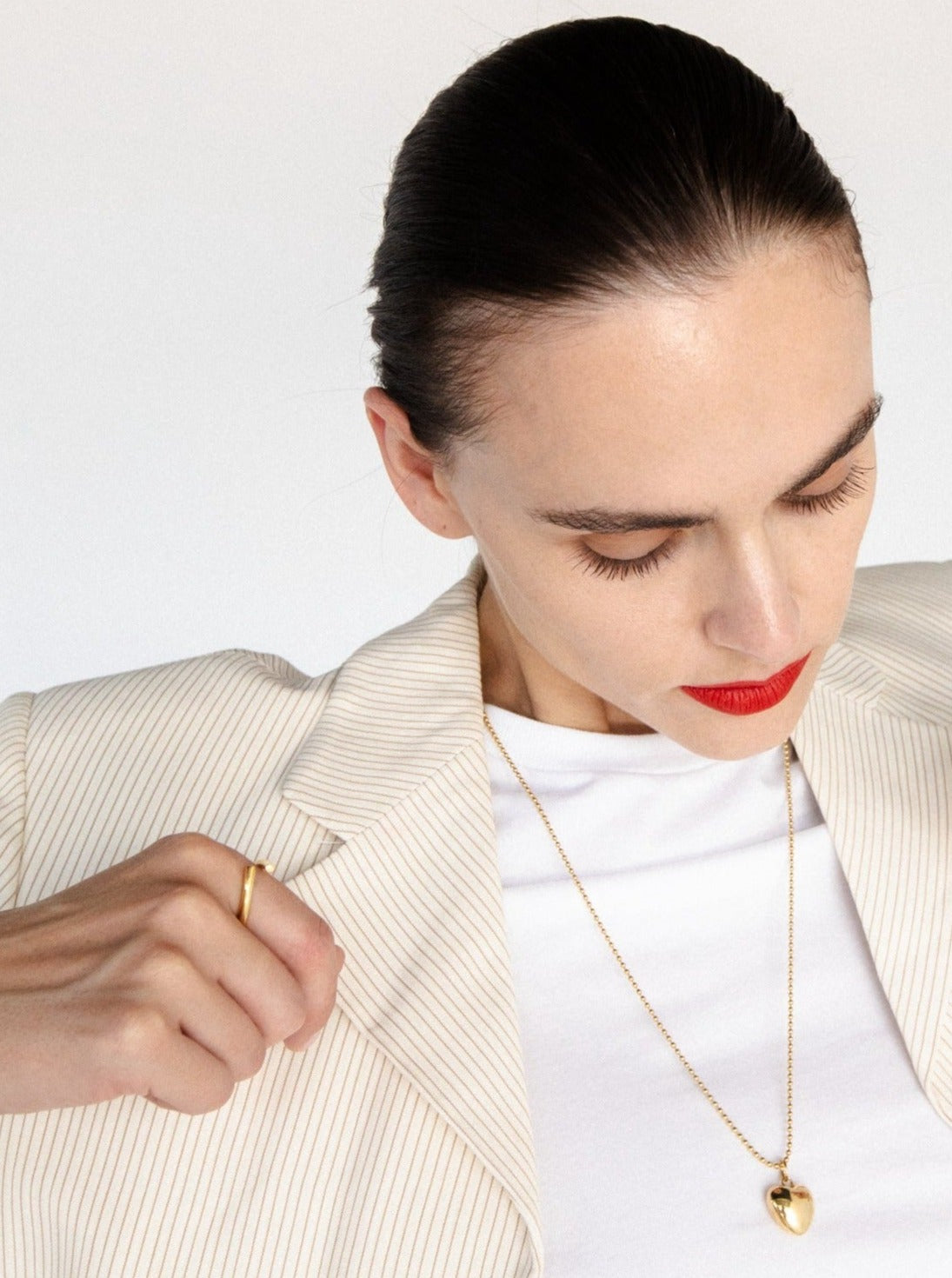 60% OFF Gold Stem Ring: LAST PIECES