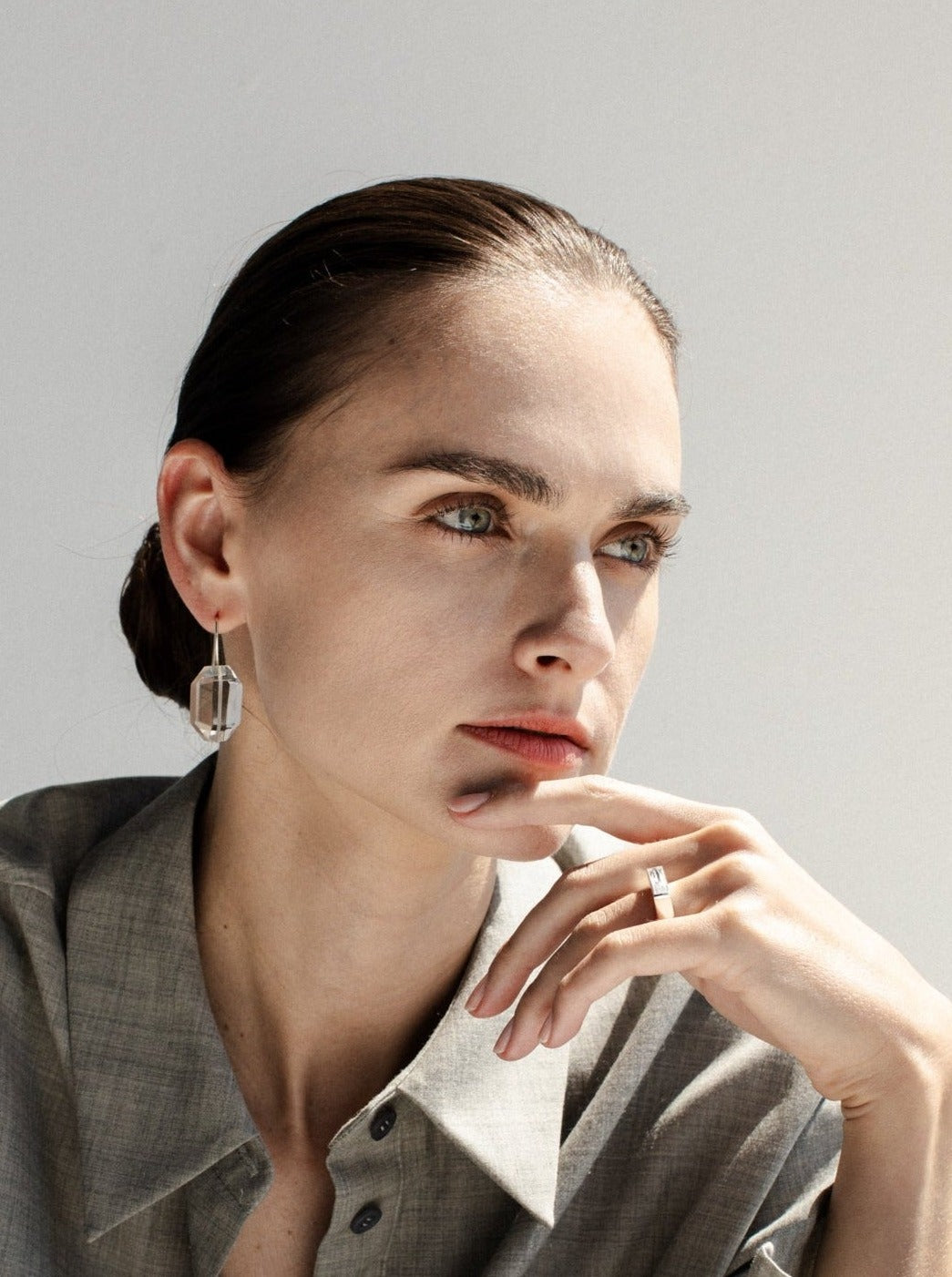 Crystal Clear Earrings