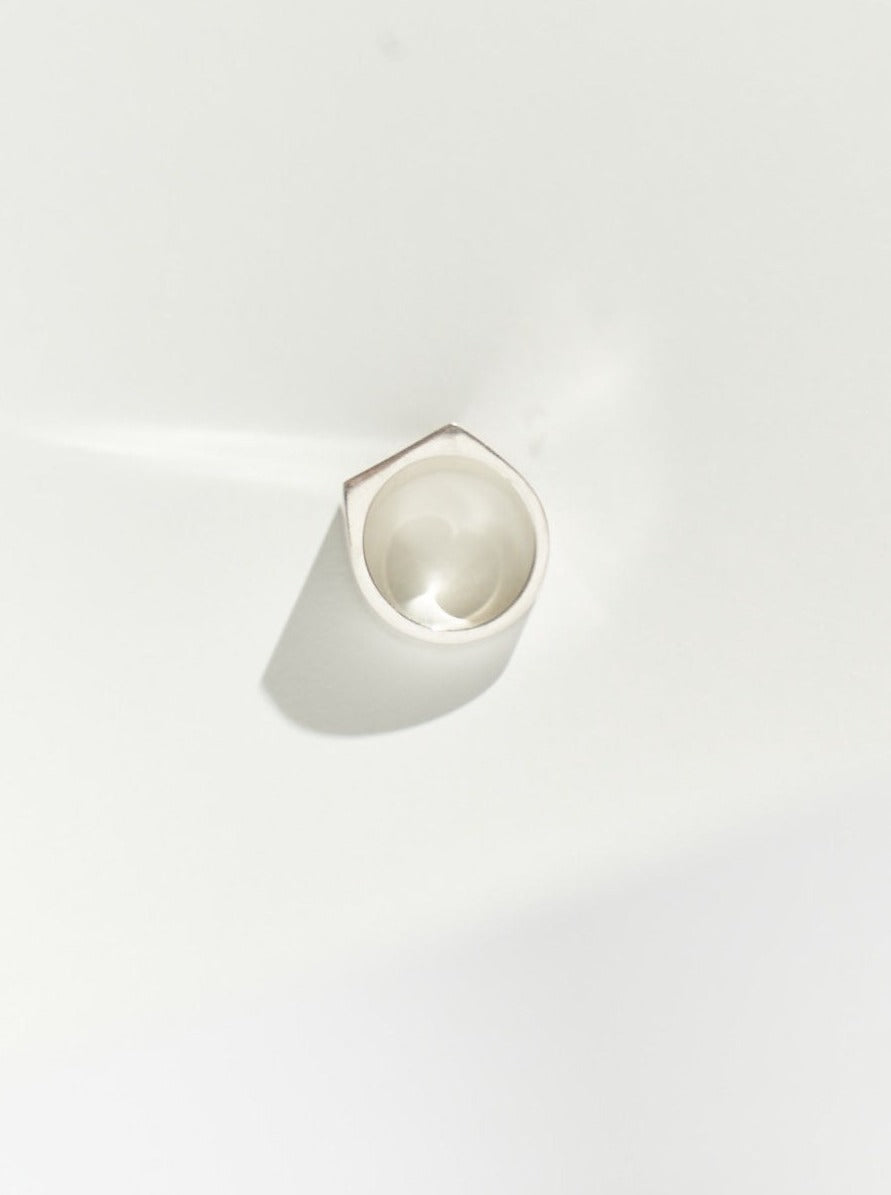 60% Silver Signet Ring UNISEX