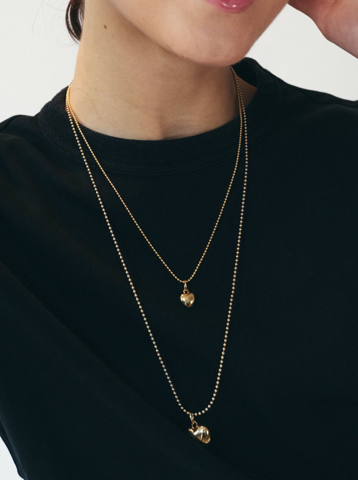 Small Gold Heart Necklace