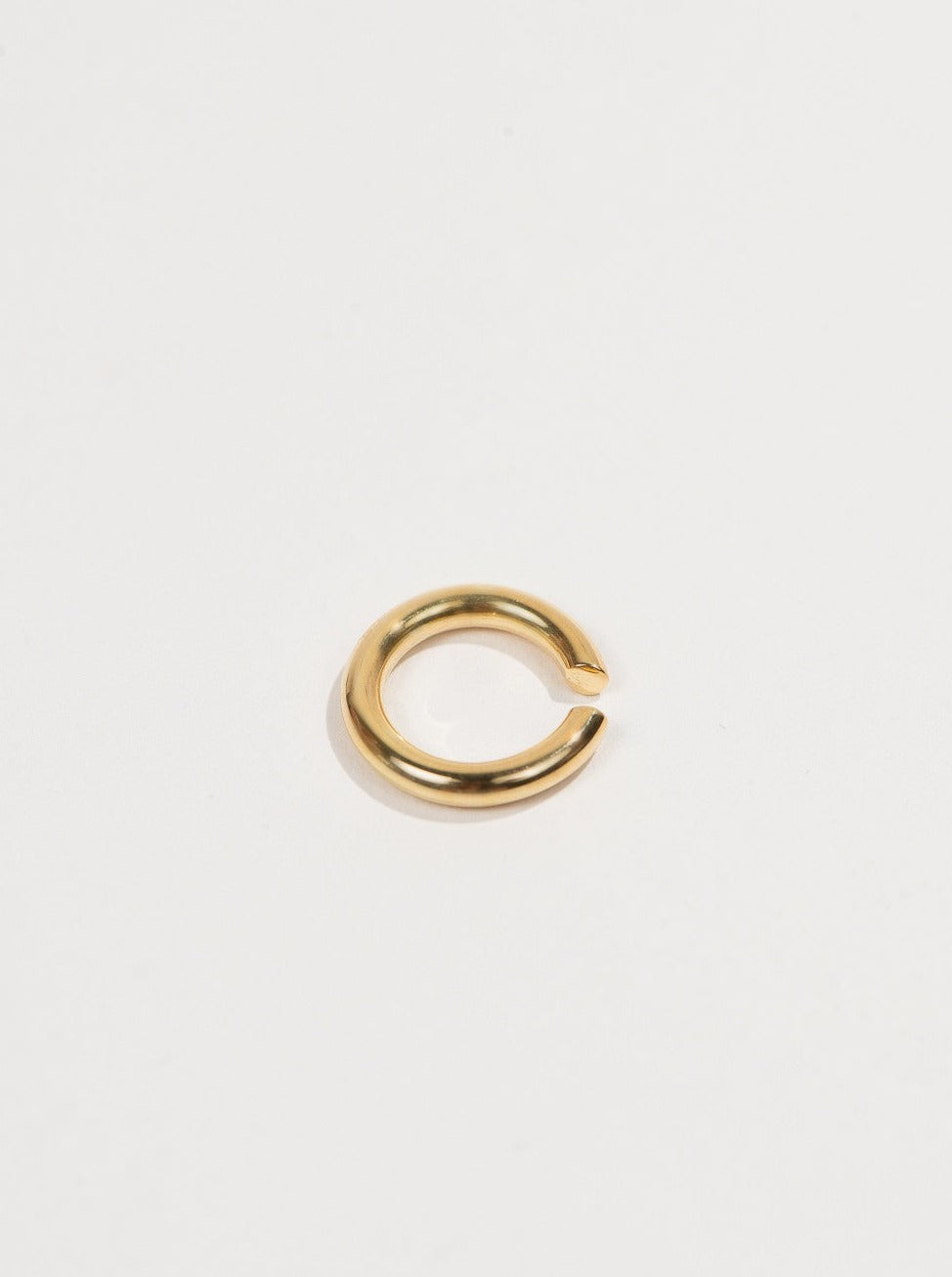 Ear cuff gold plated silver