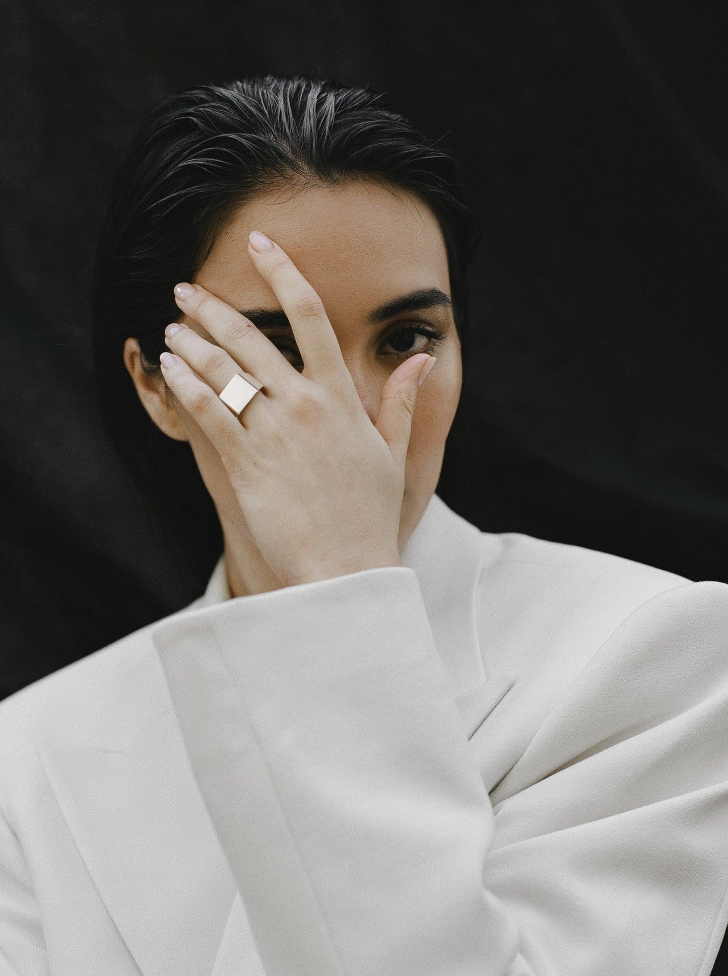 60% Silver Signet Ring UNISEX