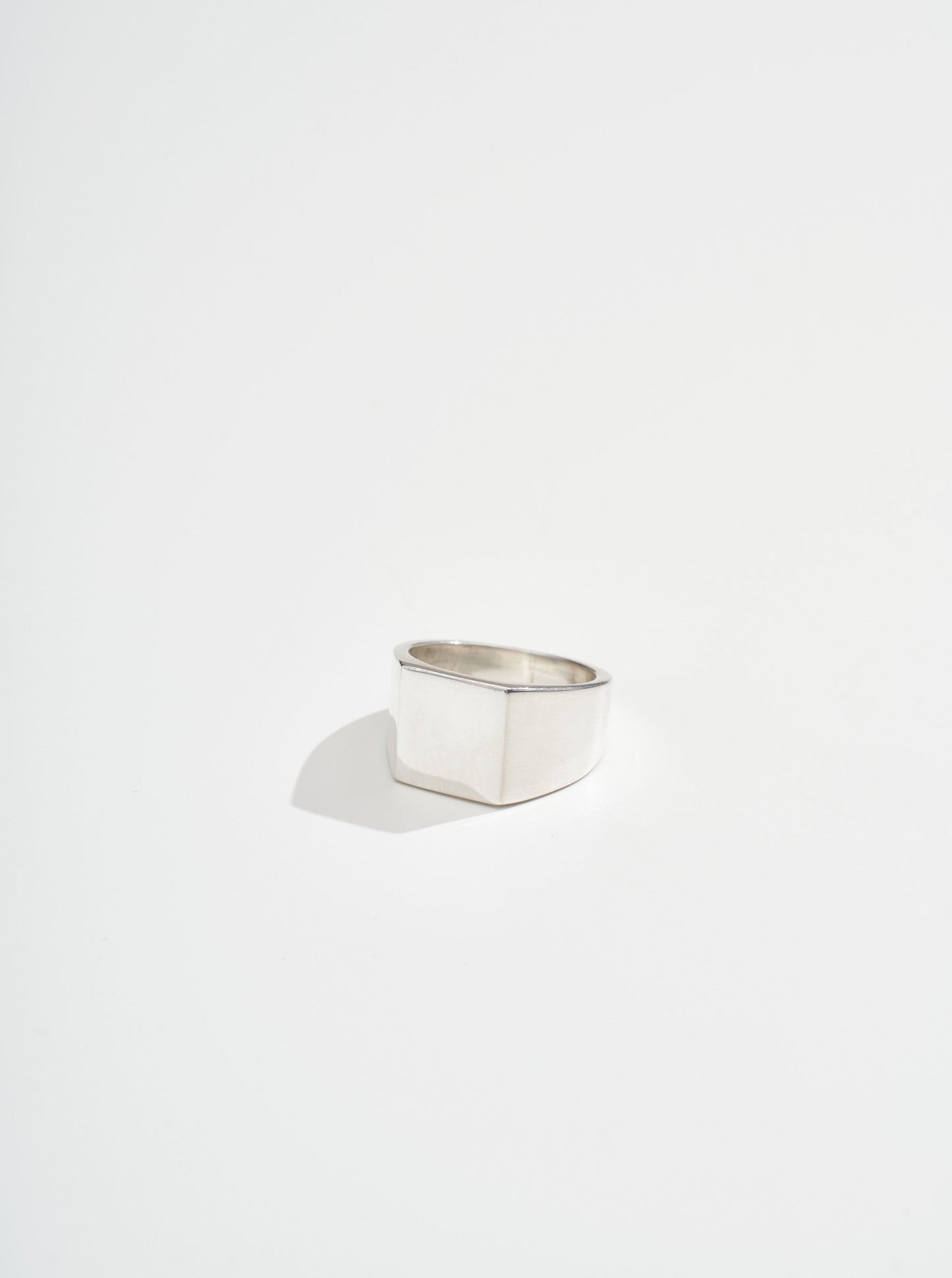 60% Silver Signet Ring UNISEX