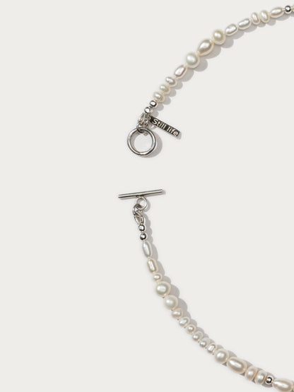 Freshwater Pearl Ligne Necklace