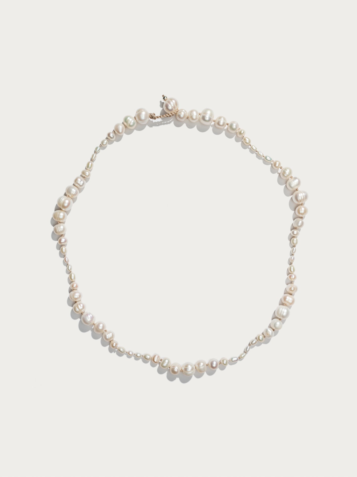 Freshwater Pearl Necklace - Nude