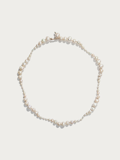 Freshwater Pearl Necklace - Nude