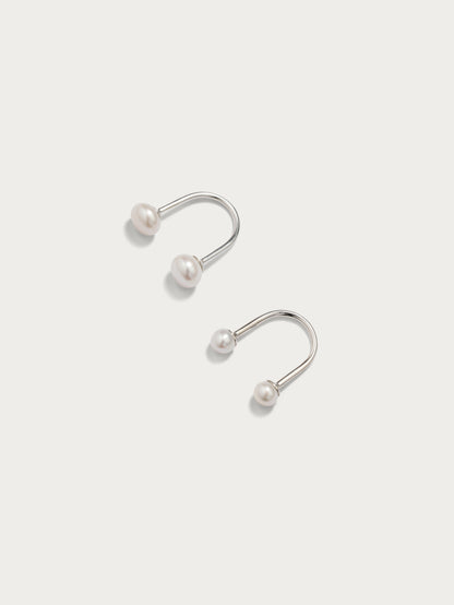 20% OFF Two Pearl Sling Ring