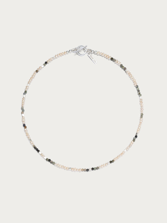 Le Petit Pearl Necklace with Quartz