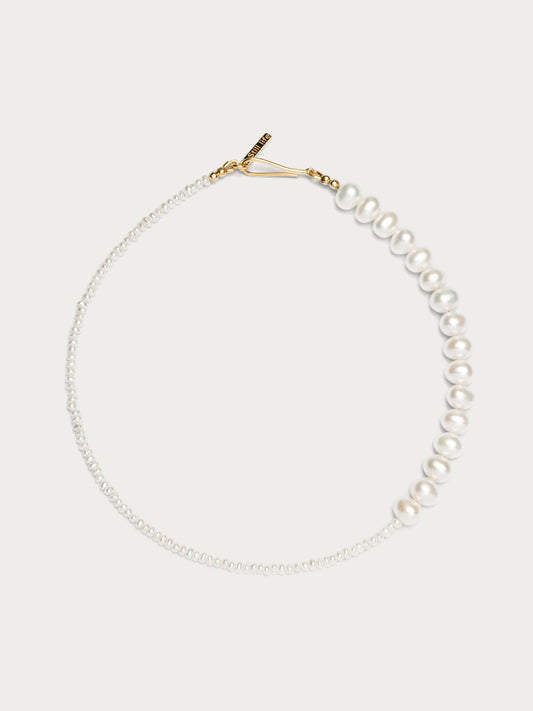 Petite Demi Lune Necklace - Gold
