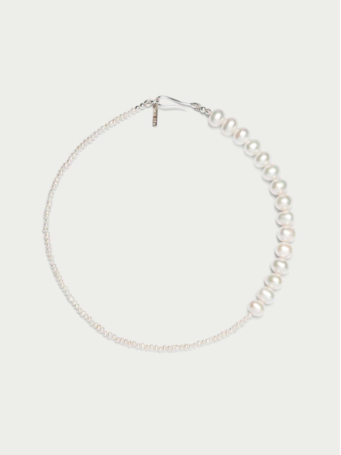 Demi Lune Pearl Necklace