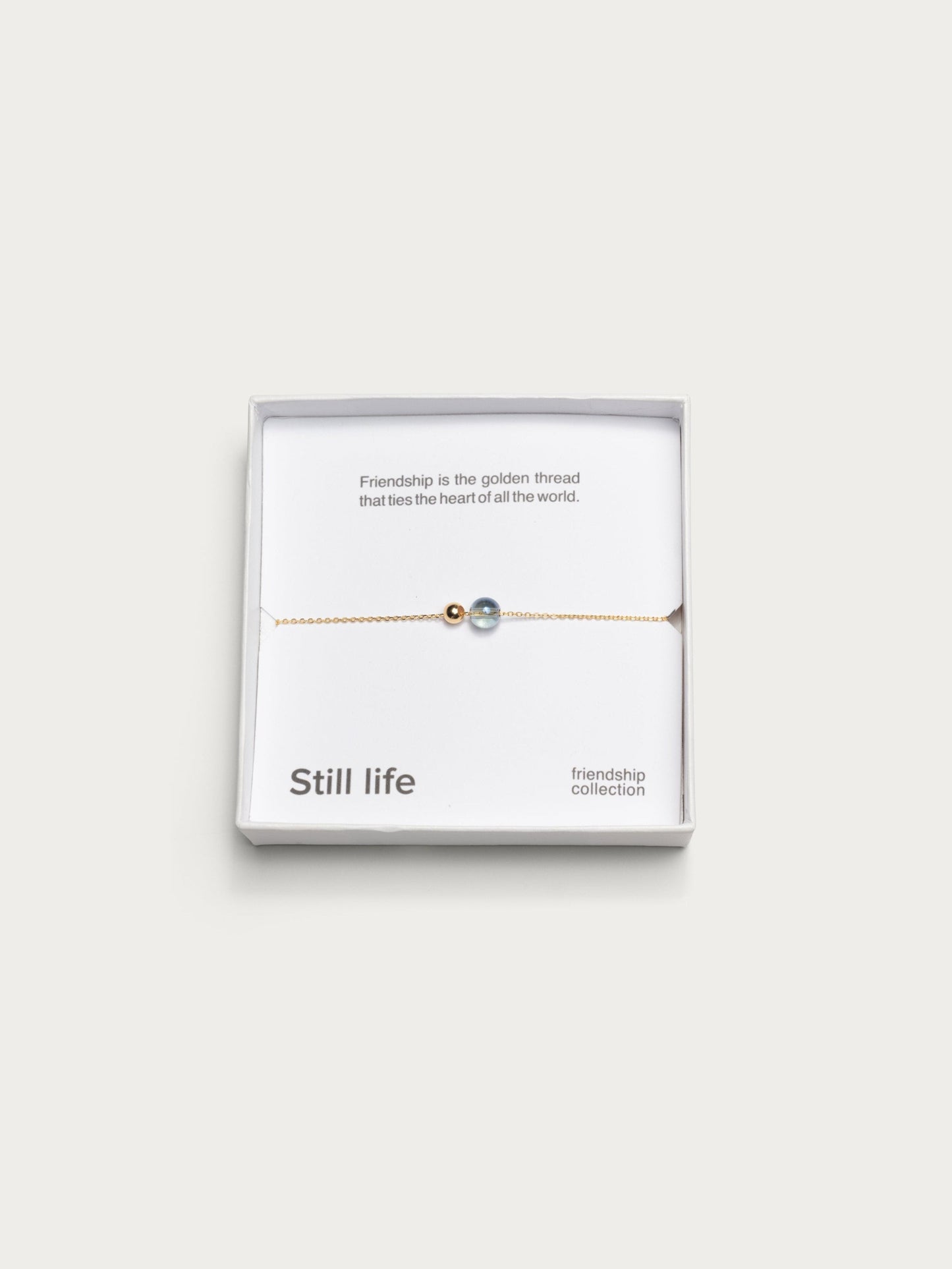 Dainty Blue Crystal Bracelet
