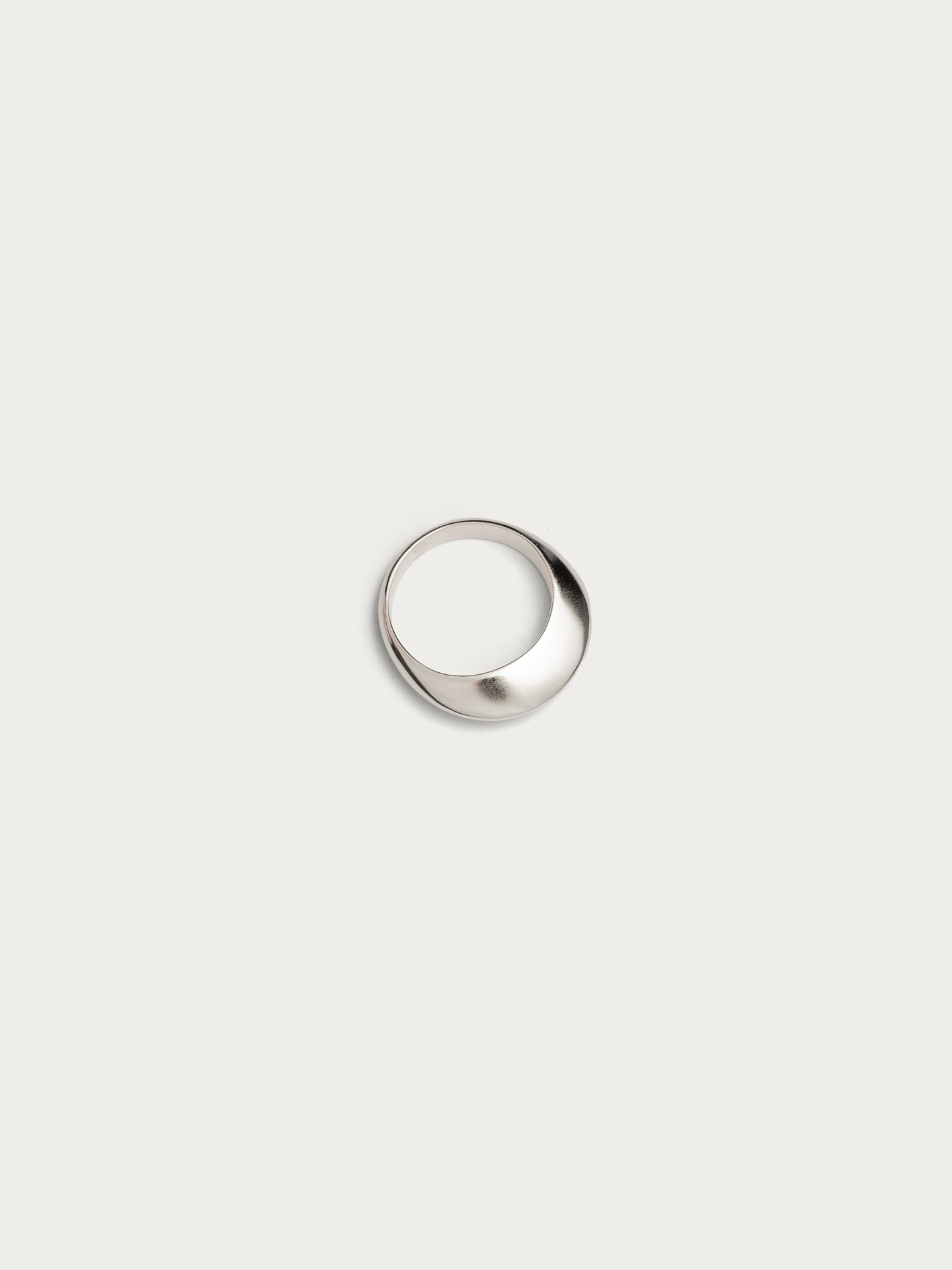 Disc Ring Silver