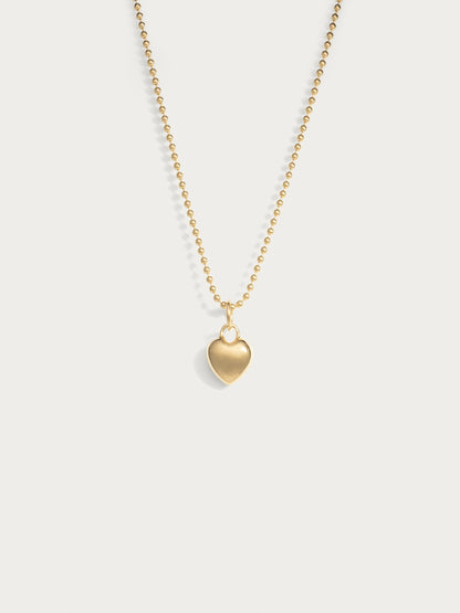 Srdicko na retizku, heart pendant necklace 
