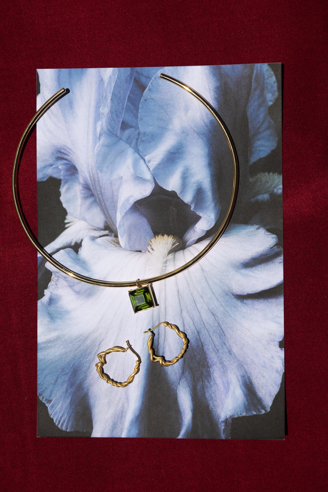 Solitaire Peridot Choker