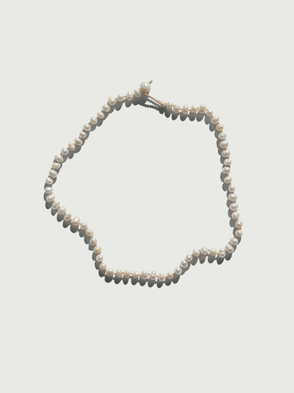 Freshwater Pearl Necklace - Nude