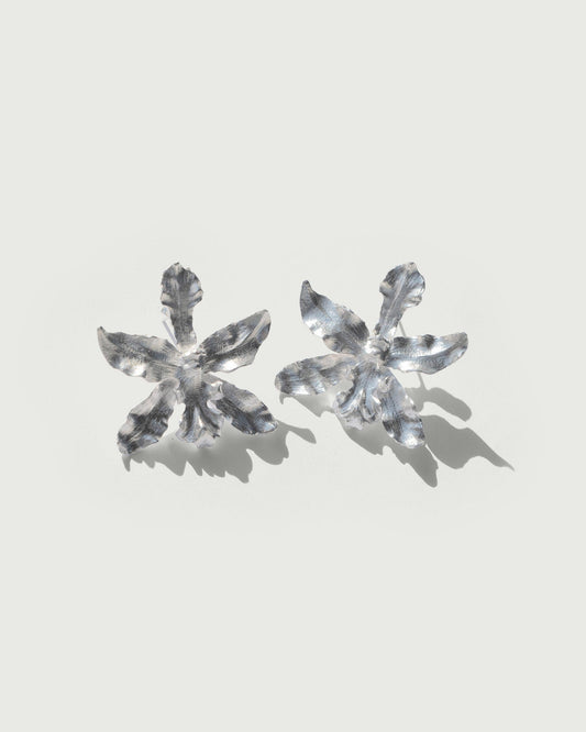 Vanda Orchid Earrings