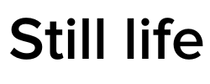 Still life store logo 