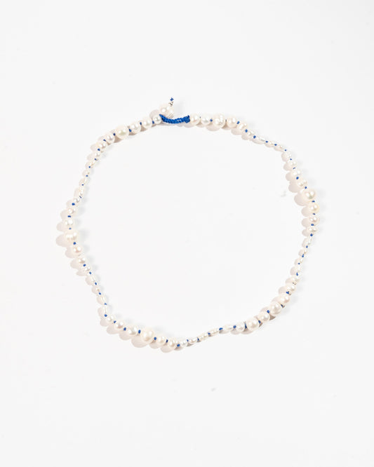 Freshwater Pearl Necklace - Red