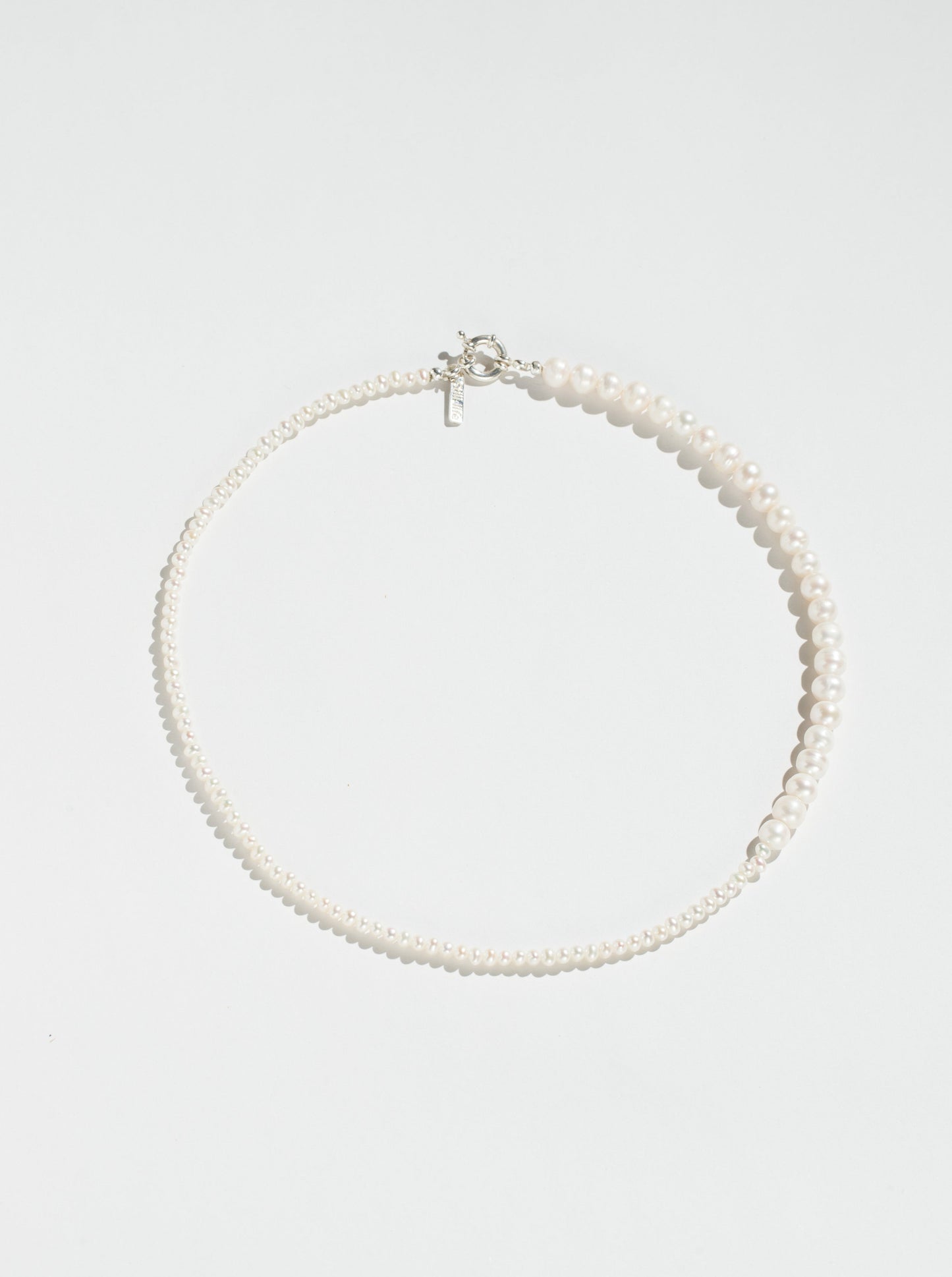 Demi Lune Pearl Necklace