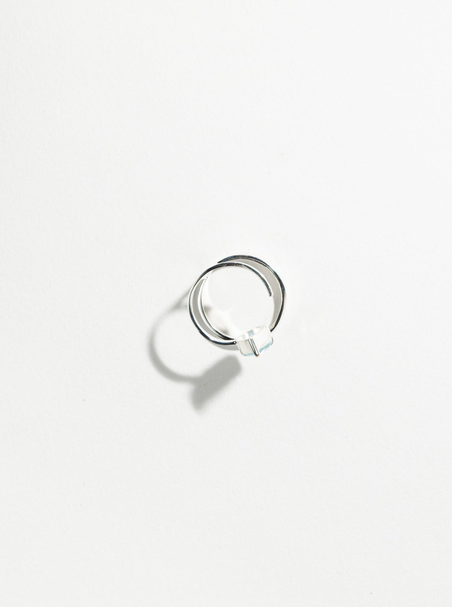 Dual set of silver wedding ring and 925 silver ring - wavy zircon line,  glittery round zircon | Jewelry Eshop
